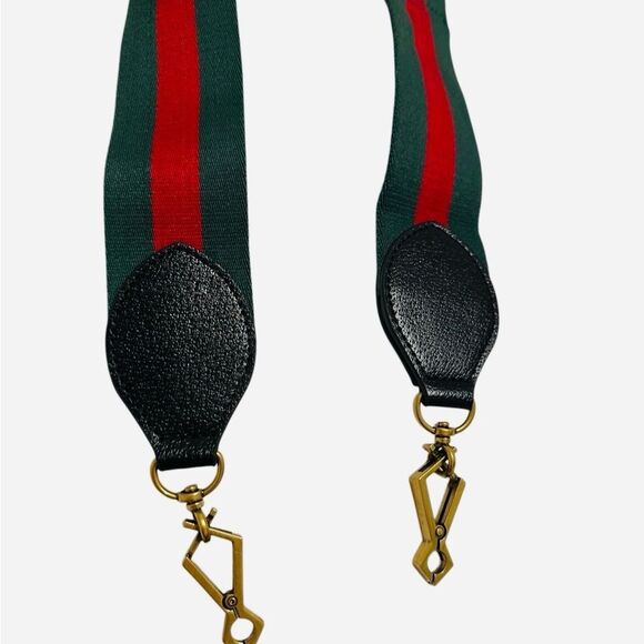 Stylish Green and Red  Bag Strap - Picture 5 of 6